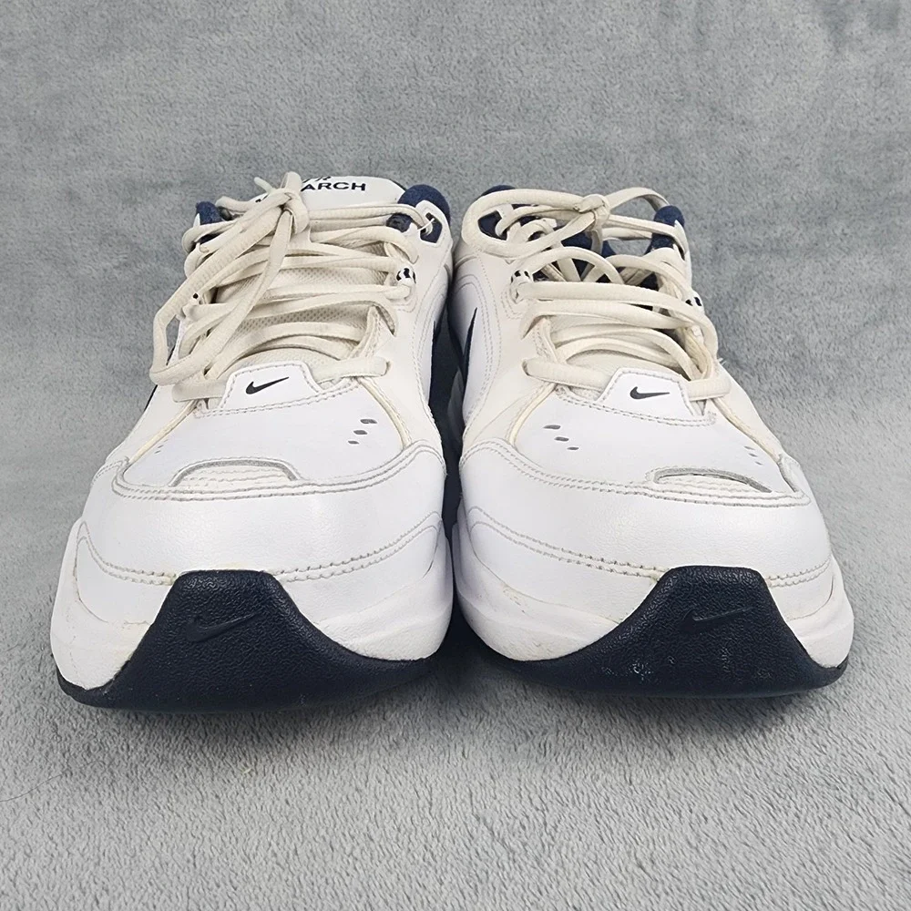 Nike Air Monarch IV 4E Wide Shoes Mens 9.5 White 416355-102